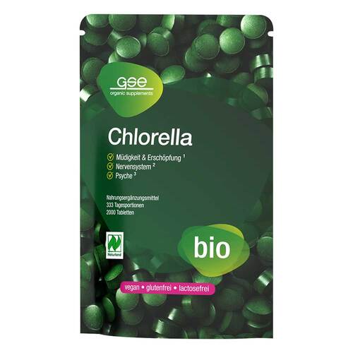 Chlorella 500 mg Bio Naturland Tabletten - 1