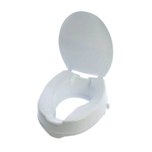 Toilettensitzerh&ouml;hung 10 cm mit Deckel - 1