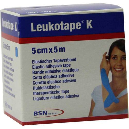 Leukotape K 5cm hellblau - 1
