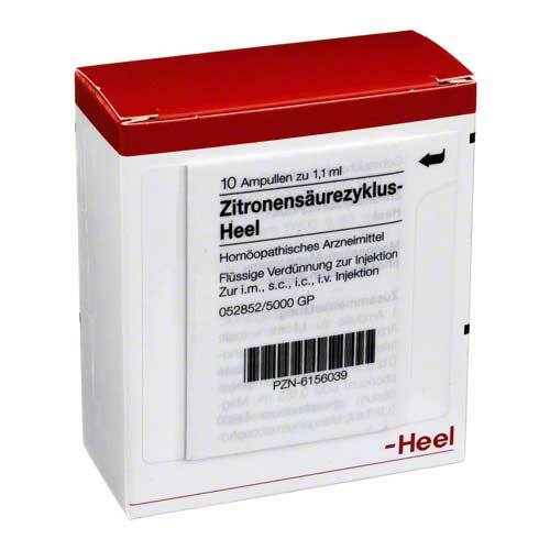 Zitronens&auml;urezyklus Heel Ampullen - 1