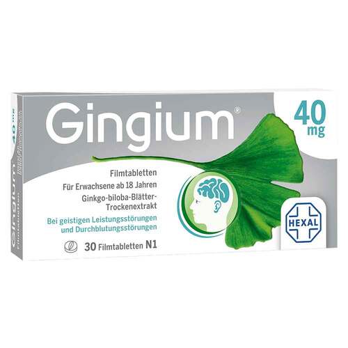 Gingium® 40 mg Filmtabletten - 1