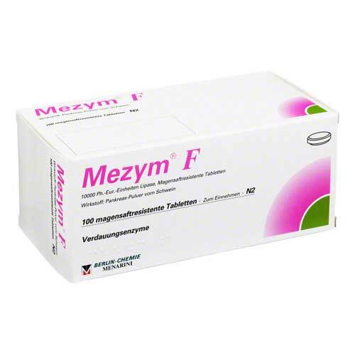 Mezym F magensaftresistente Tabletten - 1