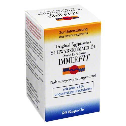 Schwarzk&uuml;mmel&ouml;l Immerfit Kapseln - 1