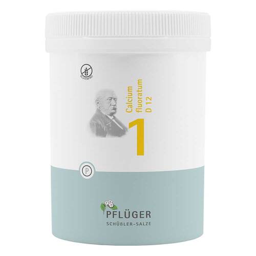 Biochemie Pfl&uuml;ger 1 Calcium fluoratum D 12 Tabletten - 1