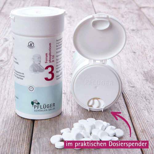 Biochemie Pflüger 3 Ferrum phosphoricum D 12 Tabletten - 4