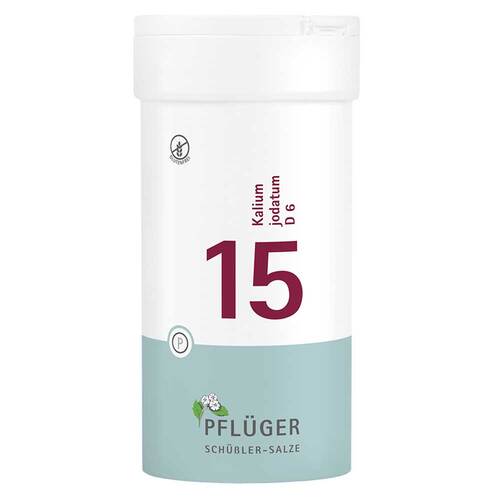 Biochemie Pfl&uuml;ger 15 Kalium jodatum D 6 Tabletten - 1