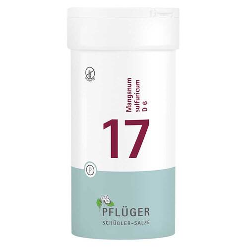 Biochemie Pfl&uuml;ger 17 Manganum sulfuricum D 6 Tabletten - 1