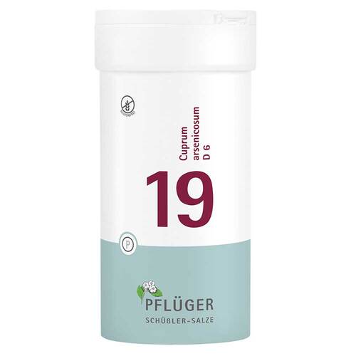 Biochemie Pfl&uuml;ger 19 Cuprum arsenicosum D 6 Tabletten - 1