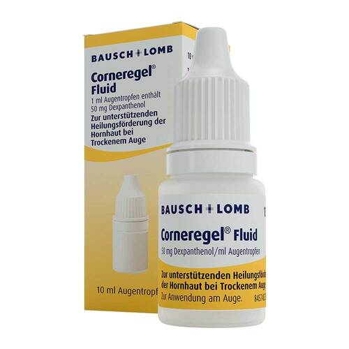 Corneregel® Fluid unterst&uuml;tzt die Wundheilung am Auge - 1