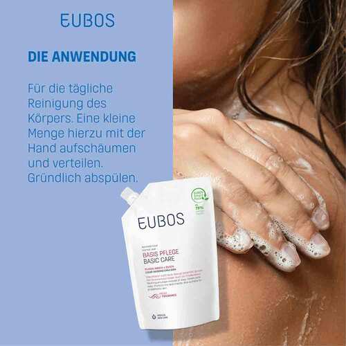 Eubos Fl&uuml;ssig rot mit frischem Duft Nachf&uuml;llbeutel - 6