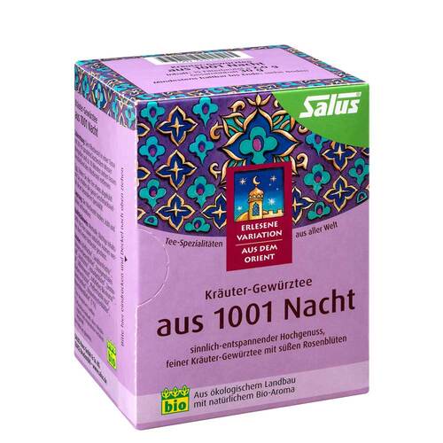 Kr&auml;uter Gew&uuml;rztee a.1001 Nacht Bio Beutel Salus - 1