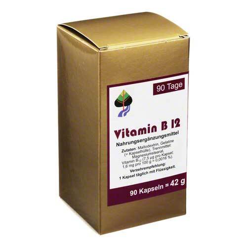 Vitamin B12 90 Tage Kapseln - 1