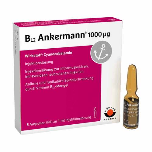 B12 Ankermann® 1000 µg Vitamin B12 Injekt - 2