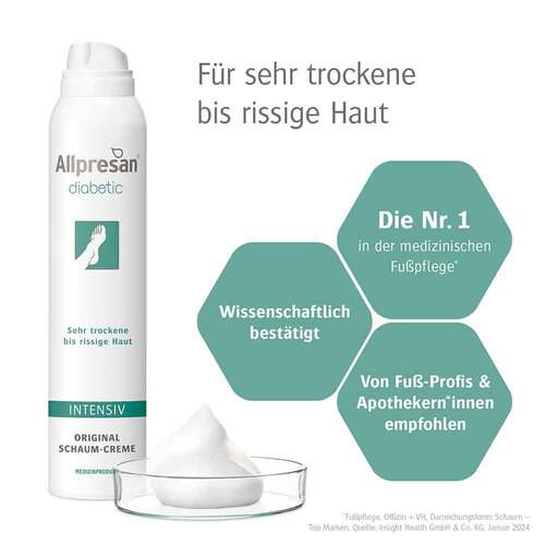 Allpresan diabetic Fu&szlig; Intensiv Schaum - 2