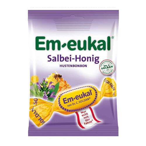 Em-eukal Halsbonbons Salbei-Honig zuckerhaltig - 1