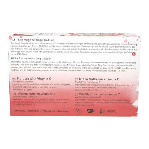 H&S Fr&uuml;chte mit Vitamin C Filterbeutel - 2