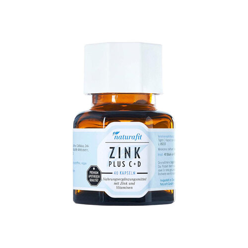 Naturafit Zink Plus C + D Kapseln - 1