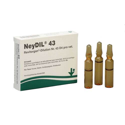 NeyDIL® Nr. 43 Revitorgan® D4 pro vet. Ampullen - 1