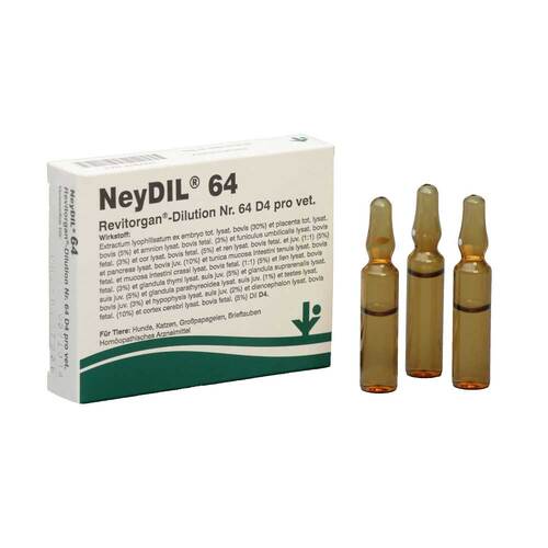 Neydil Nr.64 Revitorgan Dil.D 4 pro vet. Ampullen - 1