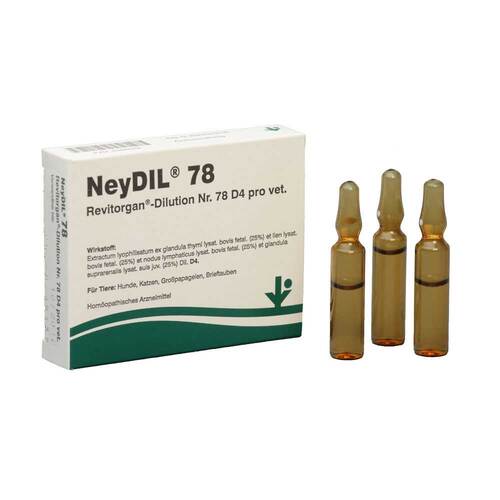 NeyDIL® Nr. 78 Revitorgan® D4 pro vet. Ampullen - 1