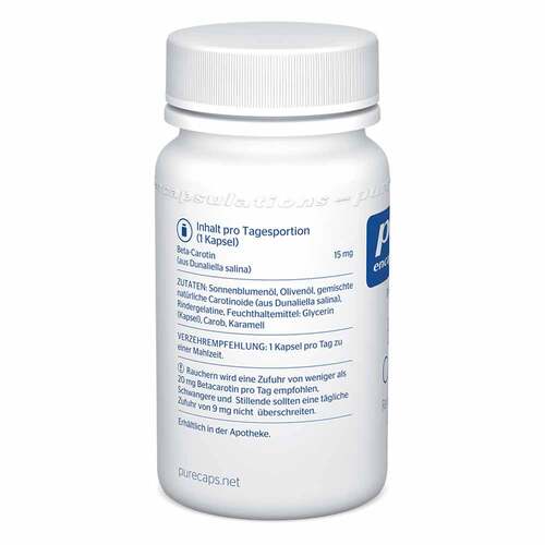 Pure Encapsulations Beta Carotin Kapseln - 3