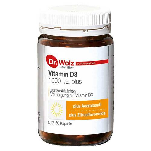 Vitamin D3 1000 I.E. plus Dr. Wolz Kapseln - 1