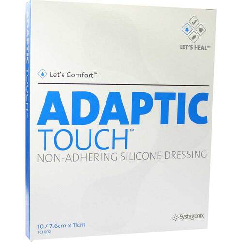 Adaptic Touch 7,6x11cm Non Adher.Sil.D.Wundgaze - 1