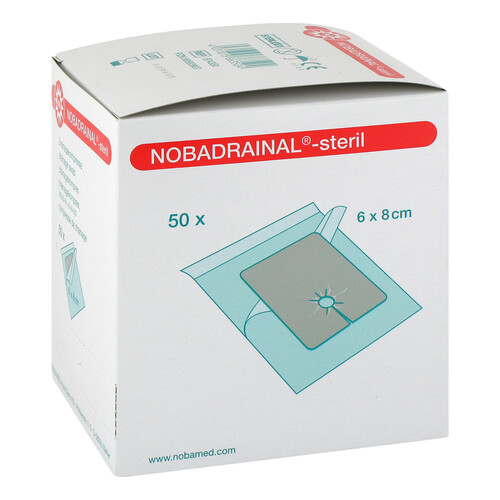 Nobadrainal Drainagekompressen Set 6x8cm - 1