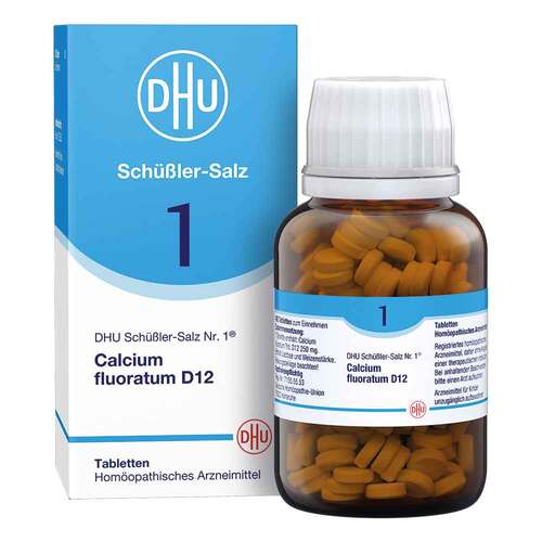 DHU Sch&uuml;&szlig;ler-Salz Nr. 1 Calcium fluoratum D 12 Tabletten - 1