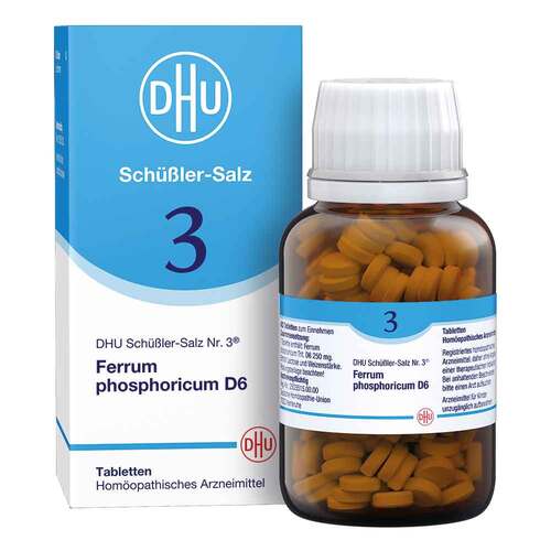 DHU Sch&uuml;&szlig;ler-Salz Nr. 3 Ferrum phosphoricum D6 Tabletten - 1