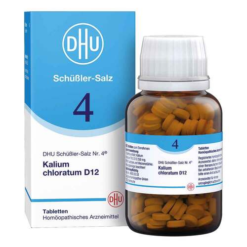 DHU Sch&uuml;&szlig;ler-Salz Nr. 4 Kalium chloratum D12 Tabletten - 1