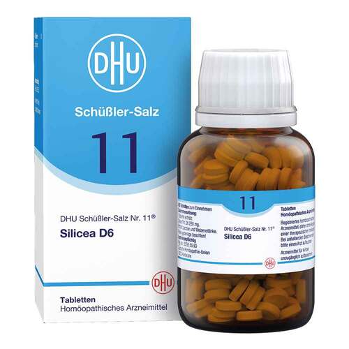 DHU Sch&uuml;&szlig;ler-Salz Nr. 11 Silicea D 6 Tabletten - 1