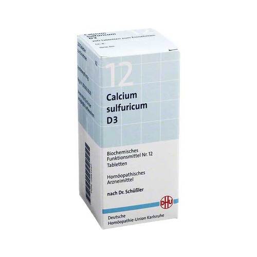 DHU Sch&uuml;&szlig;ler-Salz Nr. 12 Calcium sulfuricum D 3 Tabletten - 1