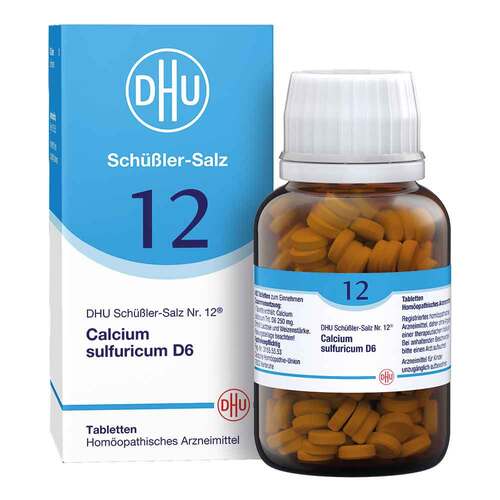 DHU Sch&uuml;&szlig;ler-Salz Nr. 12 Calcium sulfuricum D 6 Tabletten - 1