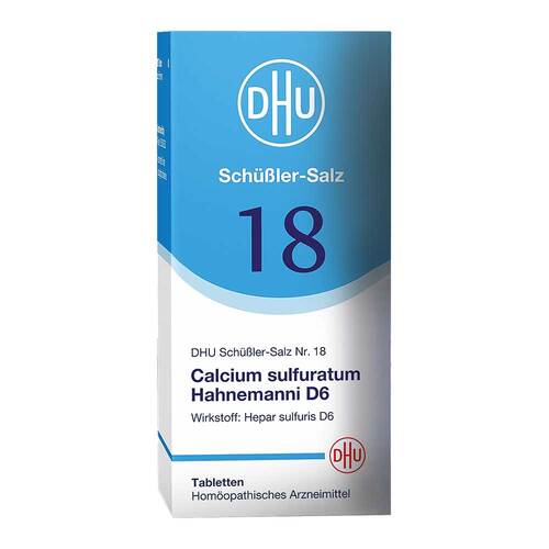 DHU Sch&uuml;&szlig;ler-Salz Nr. 18 Calcium sulfuratum D 6 Tabletten - 1