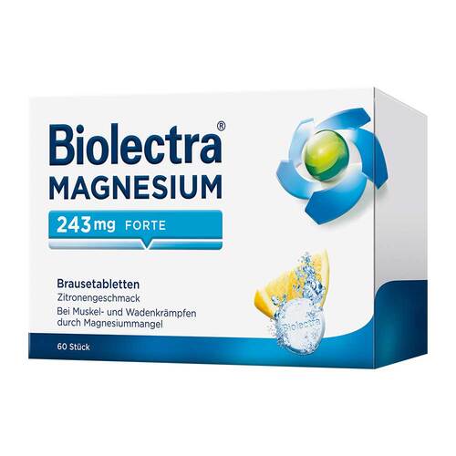 Biolectra® MAGNESIUM 243 mg forte Brausetabletten Zitronengeschmack - 1