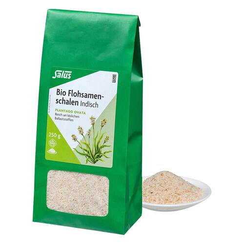 Flohsamenschalen indisch Bio Plantago ovata Salus - 1