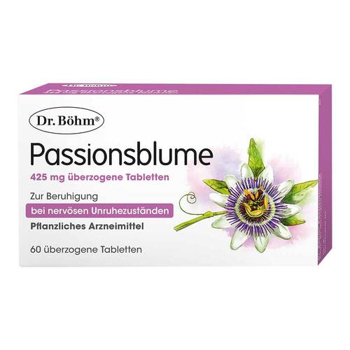 B&ouml;hm Passionsblume 425 mg &uuml;berzogene Tabletten - 1