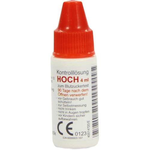Gluco Test Plus Kontrolll&ouml;sung hoch - 1