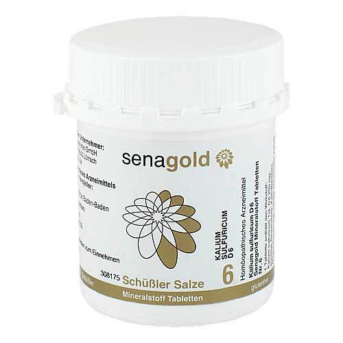 Biochemie Senagold 6 Kalium sulfuricum D 6 Tabletten - 1