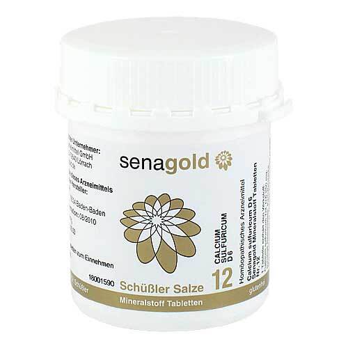 Biochemie Senagold 12 Calcium sulfuricum D 6 Tabletten - 1