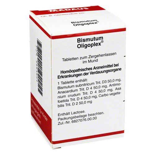 Bismutum Oligoplex Tabletten - 1