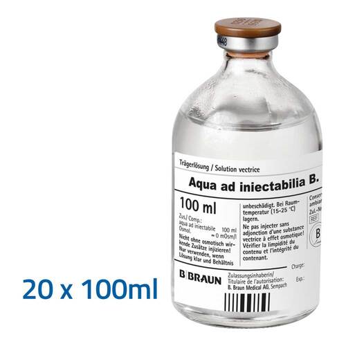 Aqua AD Injectabilia Injektionsl&ouml;sung - 1