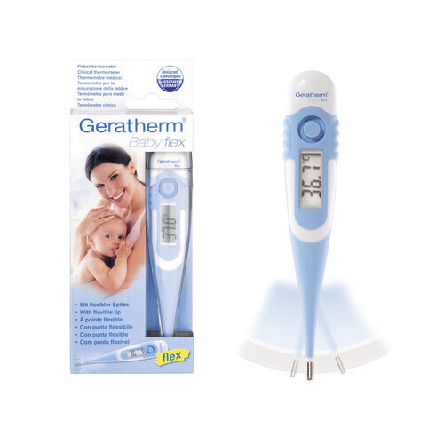 Geratherm baby flex Fieberthermometer digital mit flexibler Spitze - 1