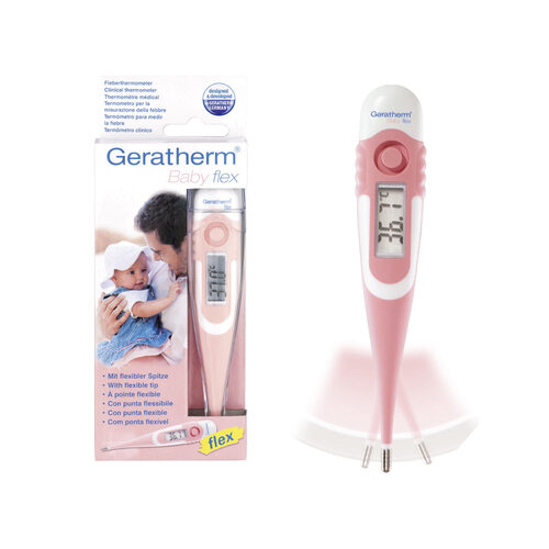 Geratherm baby flex Fieberthermometer digital mit flexibler Spitze - 1