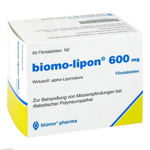 Biomo Lipon 600 Filmtabletten - 1