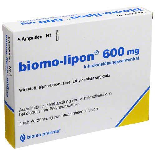 Biomo Lipon 600 mg Ampullen - 1