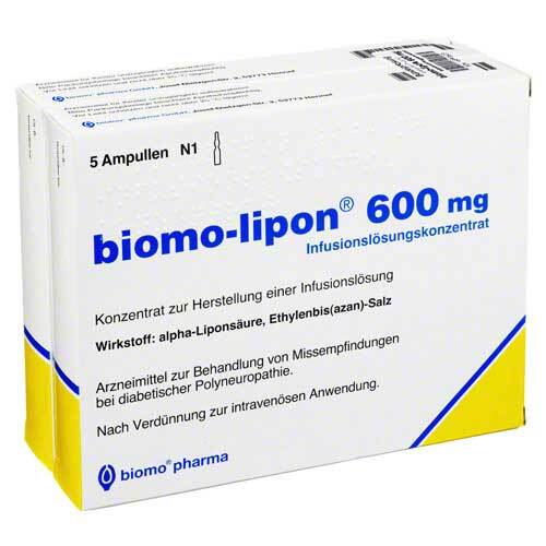 Biomo Lipon 600 mg Ampullen - 1