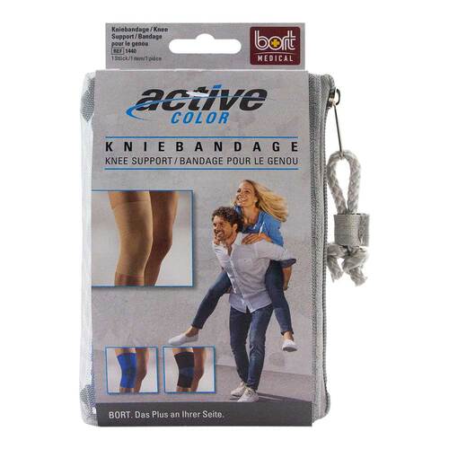 Bort Activecolor Kniebandage medium blau - 1