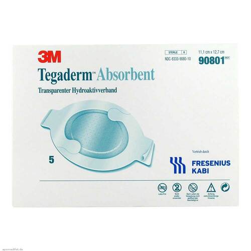 Tegaderm Absorbent FK Ver.oval 11,1x12,7cm 90801 - 1